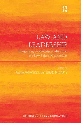 Paula Monopoli, Susan McCarty - Law and Leadership, Inbunden