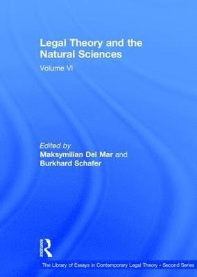 Burkhard Schafer, Maksymilian Del Mar - Legal Theory and the Natural Sciences, Inbunden