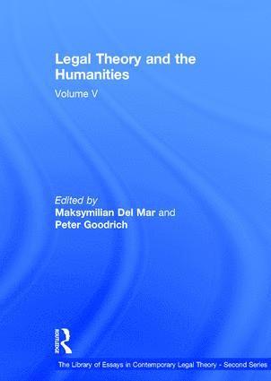 bokomslag Legal Theory and the Humanities