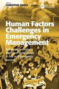 bokomslag Human Factors Challenges in Emergency Management