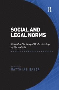 bokomslag Social and Legal Norms
