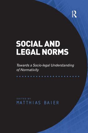 Matthias Baier - Social and Legal Norms, Inbunden