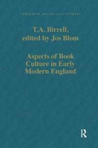 bokomslag Aspects of Book Culture in Early Modern England