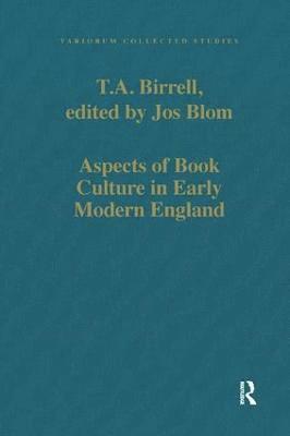 Aspects of Book Culture in Early Modern England 1