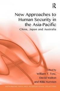 bokomslag New Approaches to Human Security in the Asia-Pacific