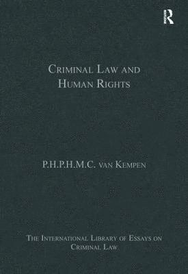 Criminal Law and Human Rights 1