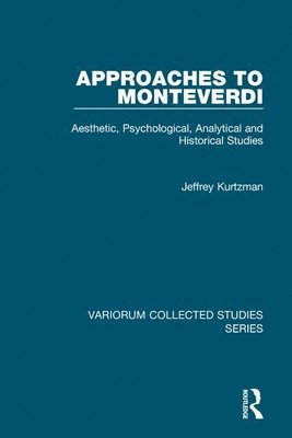 bokomslag Approaches to Monteverdi