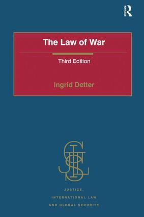 Ingrid Detter - Law of War, Inbunden