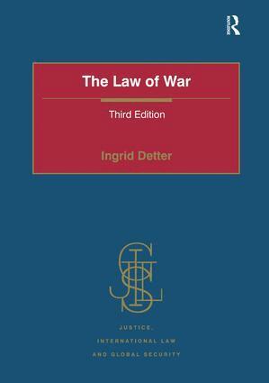 Ingrid Detter - Law of War, Häftad