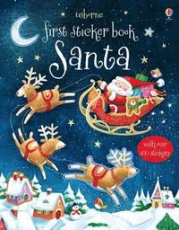 bokomslag First Sticker Book Santa