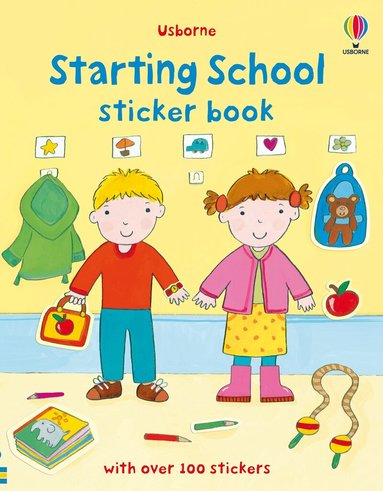 Felicity Brooks - Starting School Sticker Book, Häftad