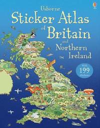 bokomslag Sticker Atlas of Britain and Northern Ireland