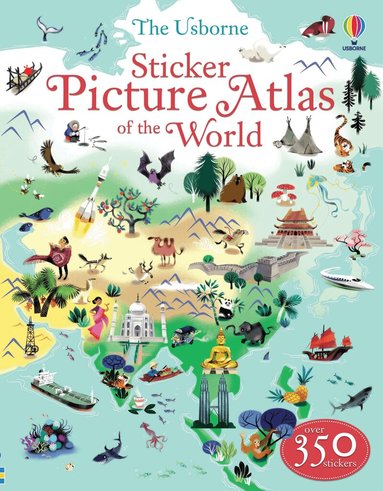 Sam Baer - Sticker Picture Atlas of the World, Häftad