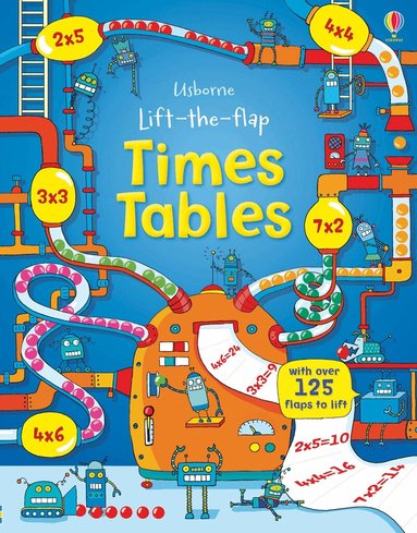 Rosie Dickins - Lift-the-Flap Times Tables, Kartonnage