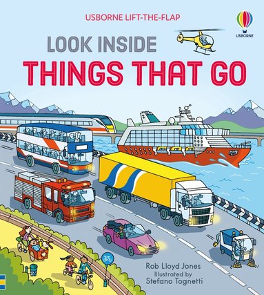 Rob Lloyd Jones - Look Inside Things That Go, Kartonnage