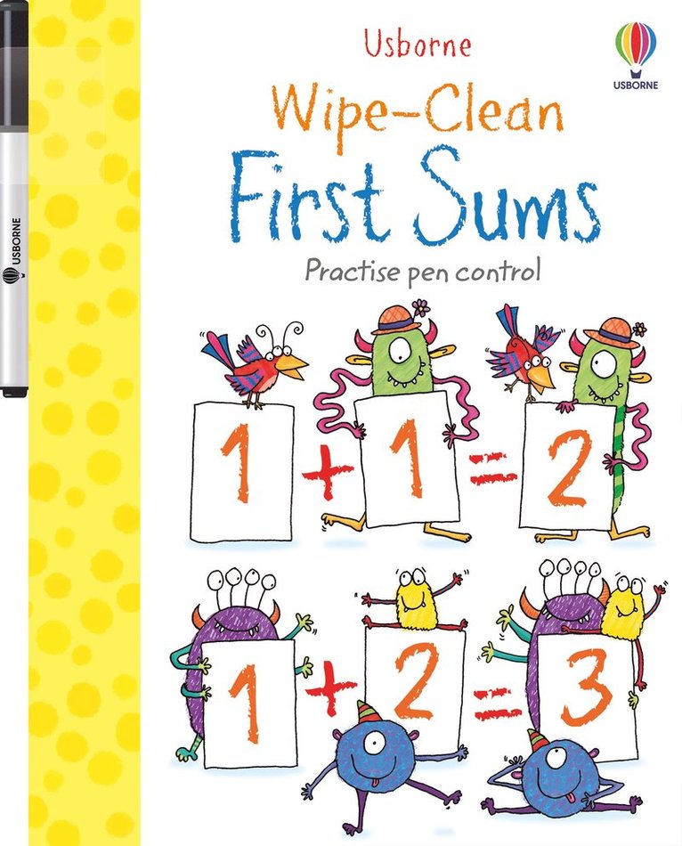 Wipe-Clean First Sums 1