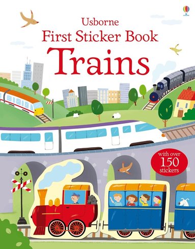Sam Taplin - First Sticker Book Trains, Häftad