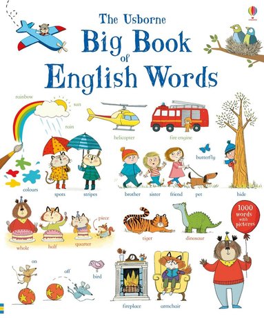 Mairi Mackinnon, Hannah Wood, Felicity Brooks - Big Book of English Words, Kartonnage