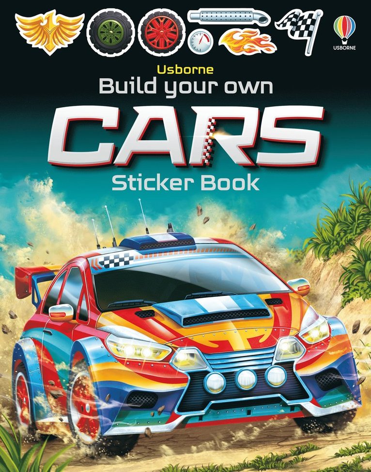 Build your own Cars Sticker book