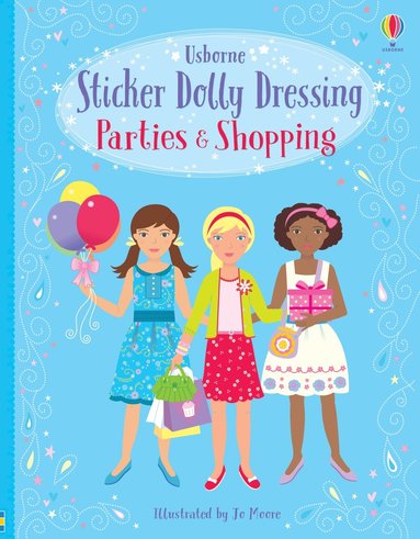 bokomslag Sticker Dolly Dressing Parties & Shopping