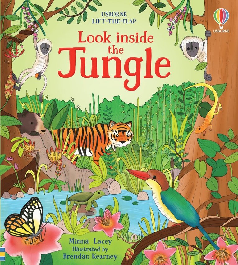 Minna Lacey - Look Inside the Jungle, Kartonnage