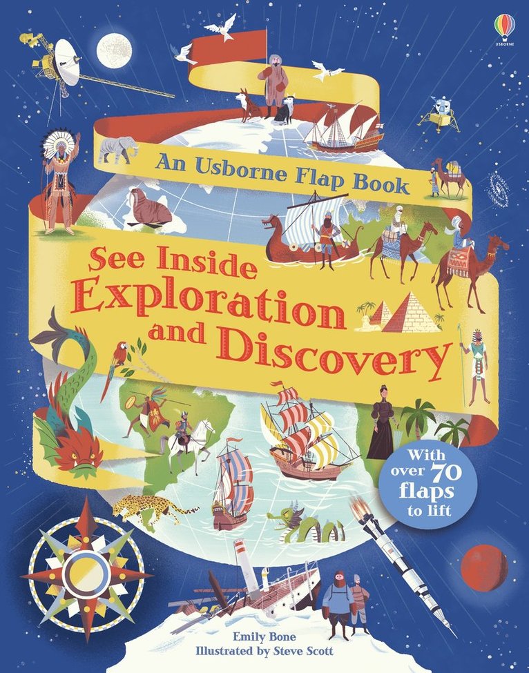 Emily Bone - See Inside Exploration and Discovery, Kartonnage