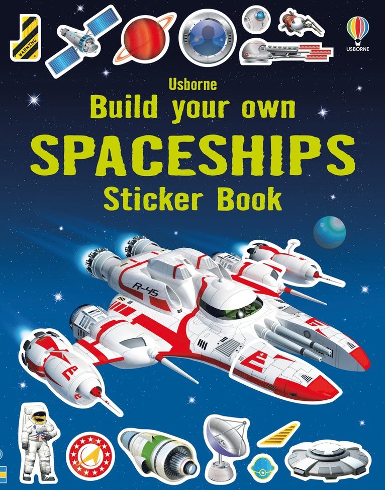 Simon Tudhope - Build Your Own Spaceships Sticker Book, Häftad