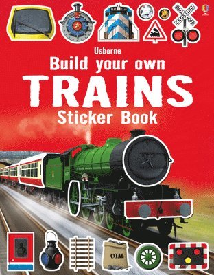 bokomslag Build Your Own Trains Sticker Book