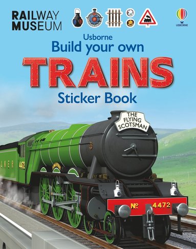 bokomslag Build Your Own Trains Sticker Book