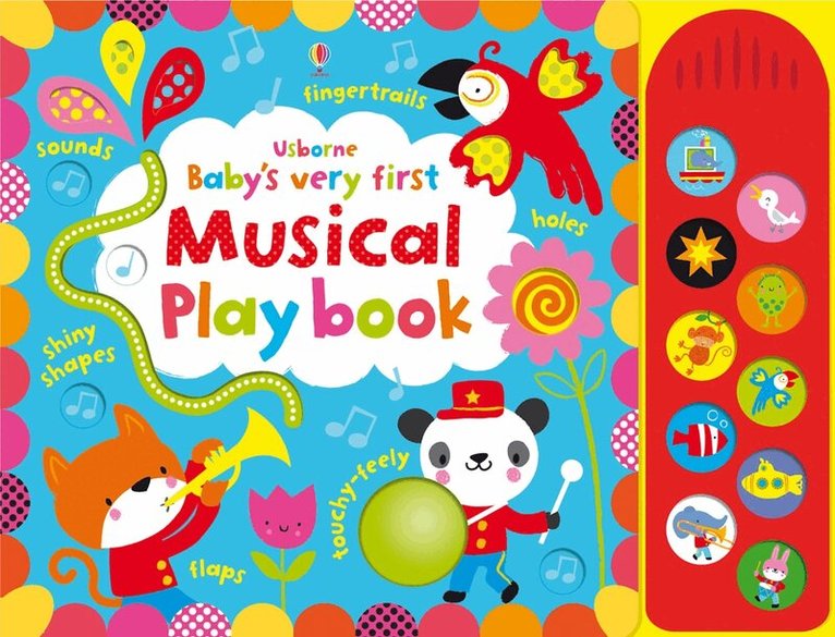 Fiona Watt - Baby's Very First touchy-feely Musical Playbook, Kartonnage. Tillgänglighet: Lägg i varukorg
