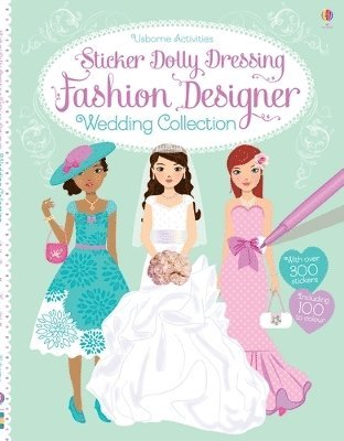 Sticker Dolly Dressing Fashion Designer Wedding Collection 1