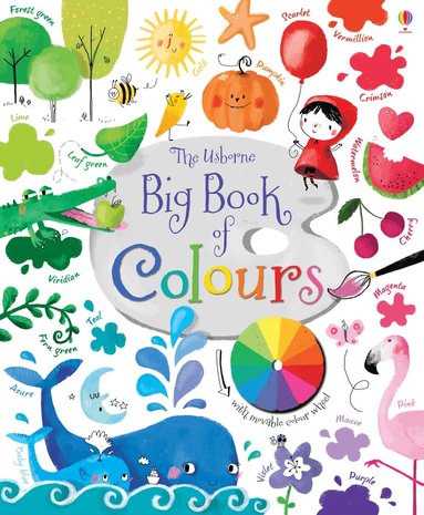 Felicity Brooks - Big Book of Colours, Kartonnage