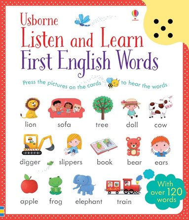 Mairi Mackinnon, Sam Taplin - Listen and Learn First English Words, Inbunden