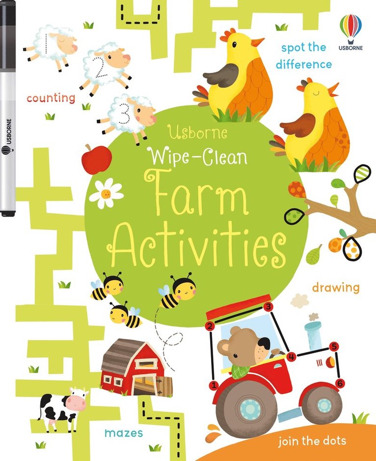 Wipe-Clean Farm Activities 1