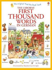 bokomslag First Thousand Words in German