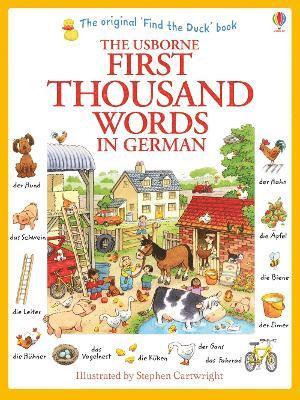 bokomslag First Thousand Words in German