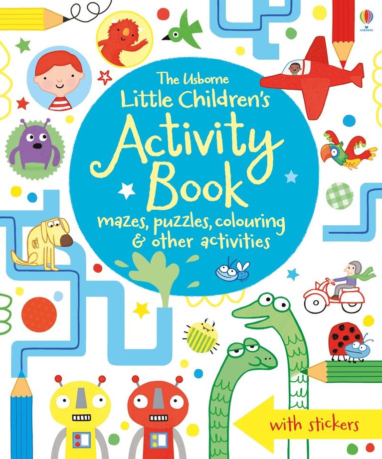 Little Children's Activity Book mazes, puzzles, colouring & other activities 1