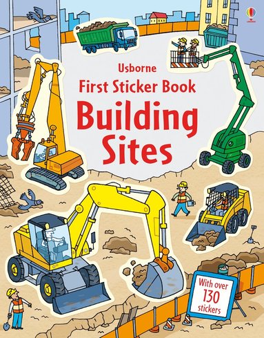 Jessica Greenwell - First Sticker Book Building Sites, Häftad