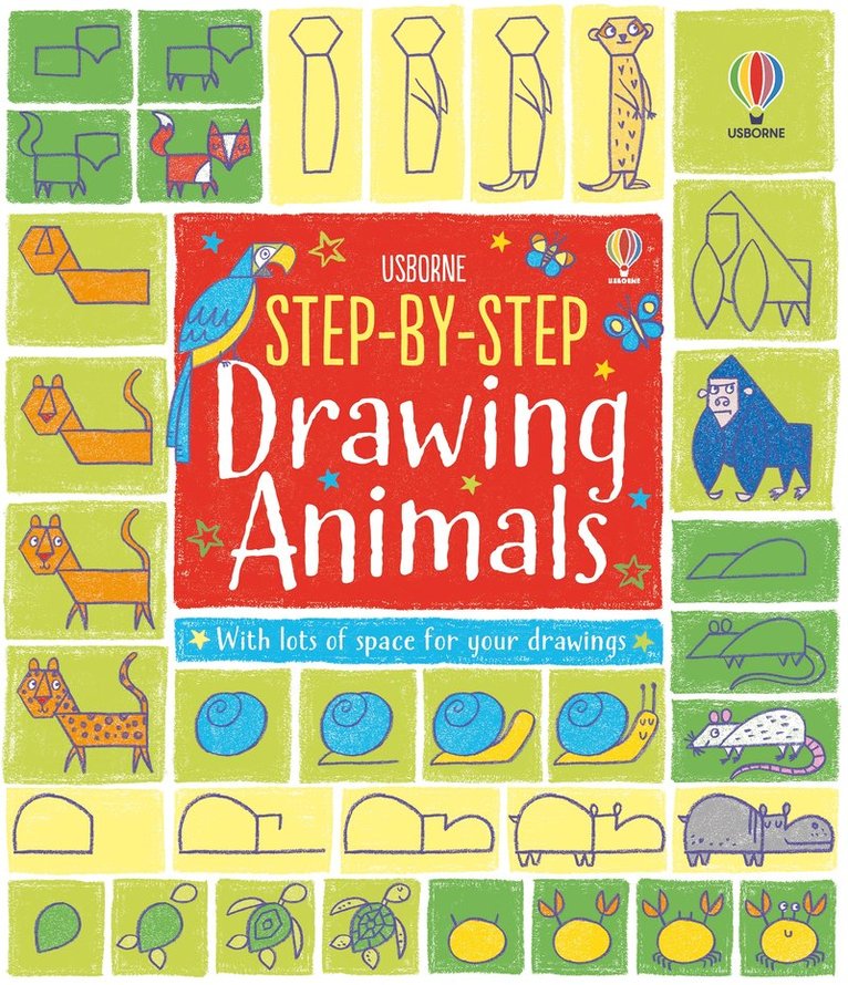 Step-by-Step Drawing Animals 1