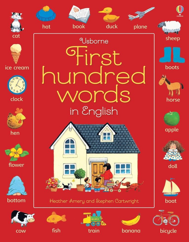 Heather Amery, Mairi Mackinnon - First Hundred Words in English, Häftad
