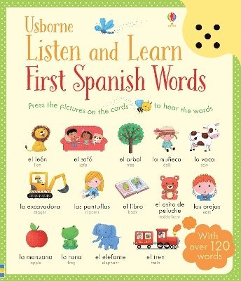 bokomslag Listen and Learn First Spanish Words