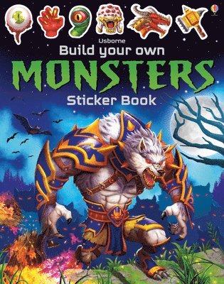 Simon Tudhope - Build Your Own Monsters Sticker Book, Häftad