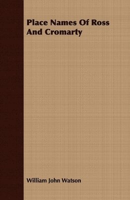 Place Names Of Ross And Cromarty