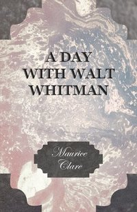 bokomslag Day With Walt Whitman
