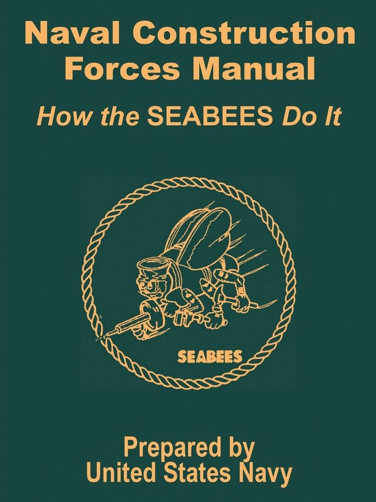 Naval Construction Forces Manual, Häftad