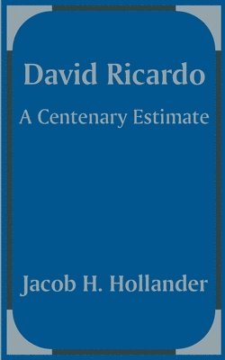 David Ricardo 1