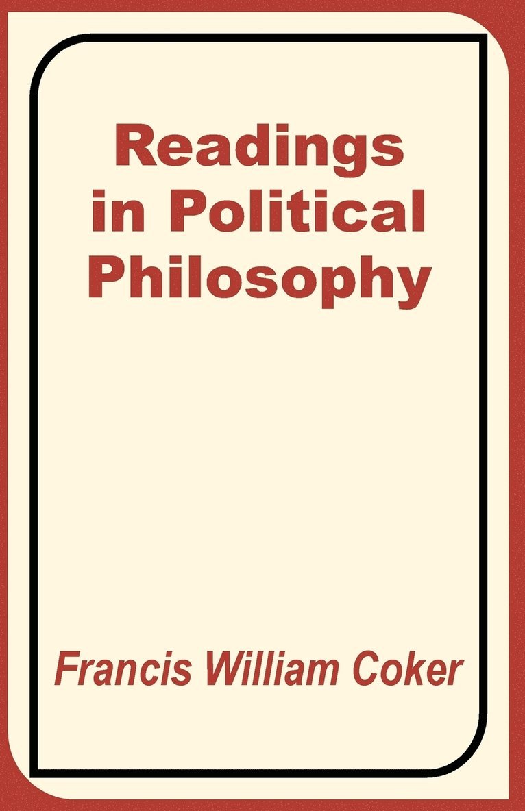 Readings in Political Philosophy 1