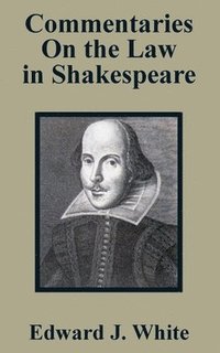 bokomslag Commentaries On the Law in Shakespeare
