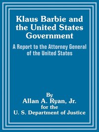 bokomslag Klaus Barbie and the United States Government