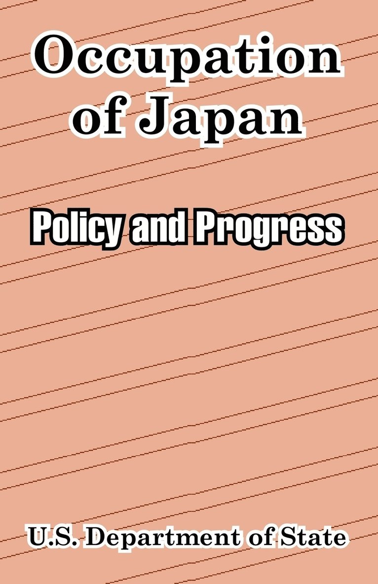 Occupation of Japan 1